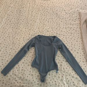 Skims Essential Long Sleeve Bodysuit